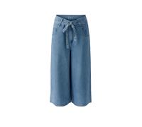 OUÍ Pantalon Wide Leg 7/8 bleu marine | 34