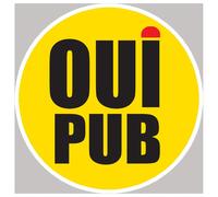 Oui Pub Coloré - 5cm - Sticker/Autocollant