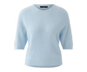 Oui - Pull à Manches Courtes - Femme - Pulls - Bleu - Taille: 40 FR