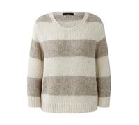 OUI Pull-over 'ESMY' beige foncé / taupe, Taille S