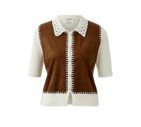 OUÍ Strickjacke blanc | 38