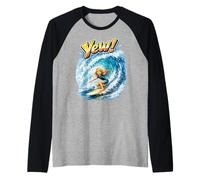 Oui! Surfer Girl Manche Raglan