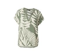 OUI T-shirt vert / blanc, Taille S
