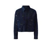 OUÍ Veste en jean bleu marine | 40