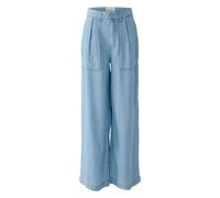 Oui - Wide Pantalons - Femme - Pantalons - Bleu - Taille: 42 FR