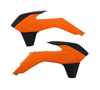 Ouie de radiateur Acerbis orange/noir