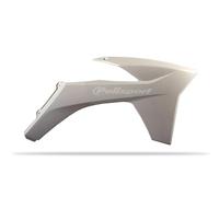 Ouïes de radiateur POLISPORT blanc KTM