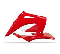 POLISPORT Ouïes de radiateur rouge Honda CRF450R