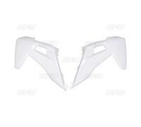 Ouies de radiateur UFO blanc Husqvarna FE/TE