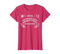 Ouija Classic Game Board Vintage Logo T-Shirt, Femme, Rouge Chiné, L