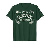Ouija Classic Game Board Vintage Logo T-Shirt, Homme, Vert Forêt, M