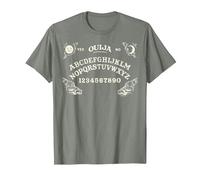Ouija Classic Game Board Vintage Logo T-Shirt, Homme, Vert Kaki chiné, S