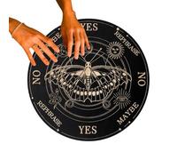 Ouija Spirit Board avec planchette | Jeu de société | décoratif parle Boàrd pour débutants, famille, amis, fête, Halloween, décoration intérieure