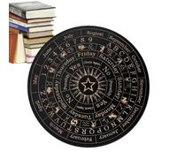 Ouija Spirit Board Outil de décision pour la radiesthésie | Décorations d'esprit métaphysique Ouija - Jeu de société - Décorations de communication - Jeu de prise de décision - Ouija