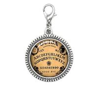 Ouija Tirette de fermeture éclair, parfaite pour colliers, bracelets, porte-clés et boucles d'oreilles, breloque pour planificateur de breloques, planche Ouija, bijoux faits à la main