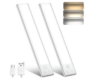 OUILA Lampe de Placard, Eclairage Led Rechargeable Interieur Placard 20.5CM