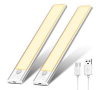 Ouila Lampe de placard – LED rechargeable, dimmable – Détecteur de mouvement, armoire/cuisine