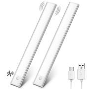 OUILA Lampe de Placard, Eclairage Led Rechargeable Interieur Placard,Sans Fi,Dimmable Lampe Led Detecteur Mouvement,Lumière Led pour Armoire Placard Escalier Cuisine
