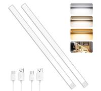 OUILA Lampe de Placard, Eclairage Led Rechargeable Interieur Placard, Sans Fi, Dimmable, Detecteur Mouvement, Lumière Led pour Armoire Cuisin