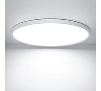OUILA Plafonnier LED, Ø22CM 18W Plafonnier Lampe Etanche 6500K Moderne Rond Luminaire Plafonnier 1600LM Plafonnier LED Salon, Chambre, Cuisine, Balcon, Couloir, Salle de Bain