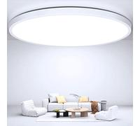 OUILA Plafonnier Led 30CM, 6500K Plafonnier 24W 2600LM Luminaire Plafonnier