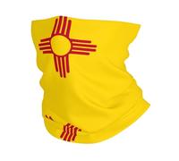 OUInbvv Drapeau du Nouveau-Mexique Foulard de Sport Multifonctionnel Doux et Doux pour la Peau pour Cyclisme Alpinisme Plage Fitness