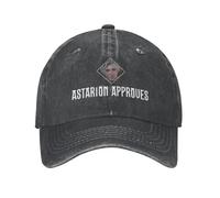 OUINCIIC Astarion approuve Les Casquettes de Baseball Unisexes BG3 Baldurs Gate 3, Casquette délavée et Vintage pour l'extérieur et l'été.