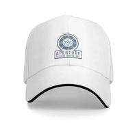 OUINCIIC Casquette de Baseball Aperture Science Aperture Laboratories Half Life 2 PortalCap, Casquette personnalisée pour Homme, Chapeau de Luxe pour Femme