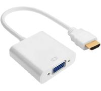 OuiSmart® Adaptateur (HDMI vers VGA Blanc)