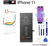 OuiSmart® BATTERIE POUR IPHONE 11 INTERNE NEUVE DE REMPLACEMENT AVEC OUTILS + ADHESIF