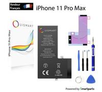 OuiSmart® BATTERIE POUR IPHONE 11 PRO MAX INTERNE NEUVE DE REMPLACEMENT AVEC OUTILS + ADHESIF