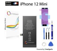OuiSmart® BATTERIE POUR IPHONE 12 MINI INTERNE NEUVE DE REMPLACEMENT AVEC OUTILS + ADHESIF