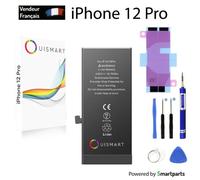 OuiSmart® BATTERIE POUR IPHONE 12 PRO INTERNE NEUVE DE REMPLACEMENT AVEC OUTILS + ADHESIF
