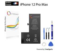 OuiSmart® BATTERIE POUR IPHONE 12 PRO MAX INTERNE NEUVE DE REMPLACEMENT AVEC OUTILS