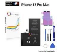 OuiSmart® BATTERIE POUR IPHONE 13 PRO MAX INTERNE NEUVE DE REMPLACEMENT + OUTILS + ADHESIF