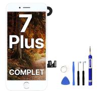 OuiSmart® Bloc LCD pour IPHONE 7 Plus Blanc Tout ASSEMBLÉ VITRE Tactile + ECRAN LCD + Outils