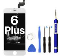 OuiSmart® ECRAN LCD pour IPHONE 6 Plus Blanc Retina + VITRE Tactile Complet sur Chassis + Outils