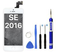 OuiSmart® ECRAN LCD pour IPHONE SE 2016 Blanc Retina + VITRE Tactile Complet sur Chassis + Outils