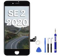 OuiSmart® ECRAN LCD pour IPHONE SE 2020 Noir + VITRE Tactile sur Chassis + KIT Outils