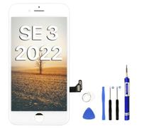 OuiSmart® ECRAN LCD pour IPHONE SE 2022 Blanc + VITRE Tactile sur Chassis + KIT Outils