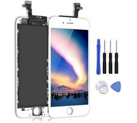 OuiSmart ECRAN LCD Retina + VITRE Tactile Complet sur Chassis pour IPHONE 6 Blanc + Outils