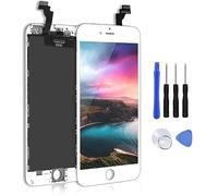 OuiSmart ECRAN LCD Retina + VITRE Tactile Complet sur Chassis pour IPHONE 6 Plus Blanc + Outils