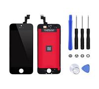 OuiSmart ECRAN LCD Retina + VITRE Tactile Complet sur Chassis pour IPHONE SE Noir + Outils