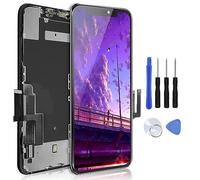 OuiSmart ecran LCD vitre Tactile sur Chassis pour iphone 11 Noir avec Outils