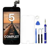 OuiSmart® Écran pour iPhone Complet (Noir, iPhone 5)