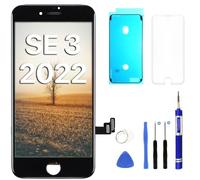 OuiSmart® Écran pour iPhone Complet (Noir, iPhone SE 2022 Nu)