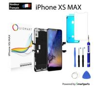 OuiSmart® ECRAN TFT INCELL LCD VITRE TACTILE SUR CHASSIS POUR IPHONE XS MAX NOIR + OUTILS + VERRE +JOINT