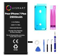 OUISMART® KIT Batterie pour IPHONE 7 Plus (Joint Blanc)