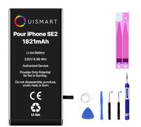 OUISMART® KIT Batterie pour IPHONE (avec Kit Outils + Adhésif, iPhone SE 2020)
