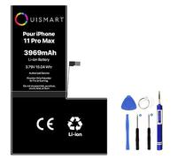 OUISMART® KIT Batterie pour IPHONE (avec Kit Outils, iPhone 11 Pro Max)